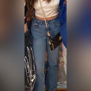 Curve Love Ultra High Rise 90’s Straight Jeans